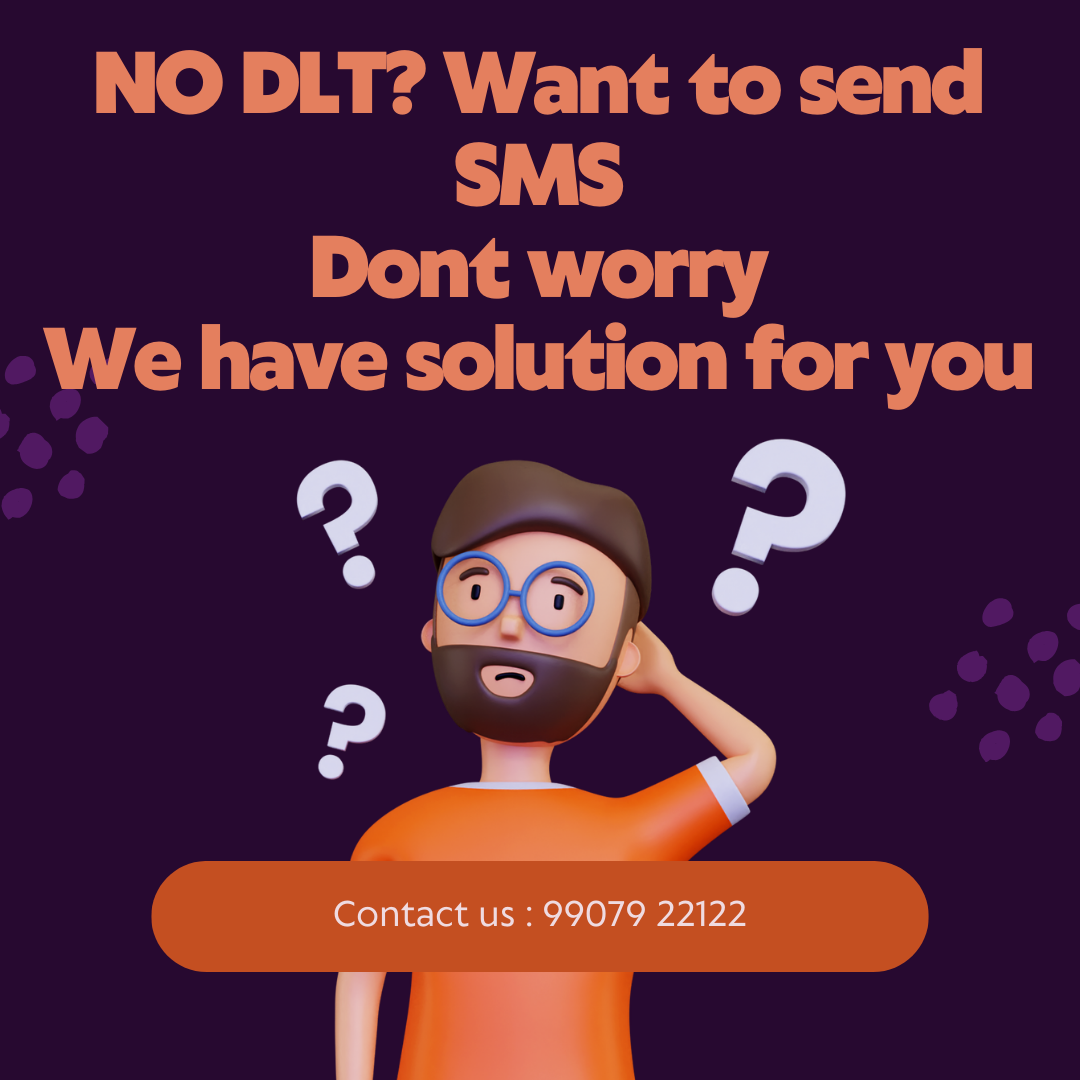 Send SMS without DLT base