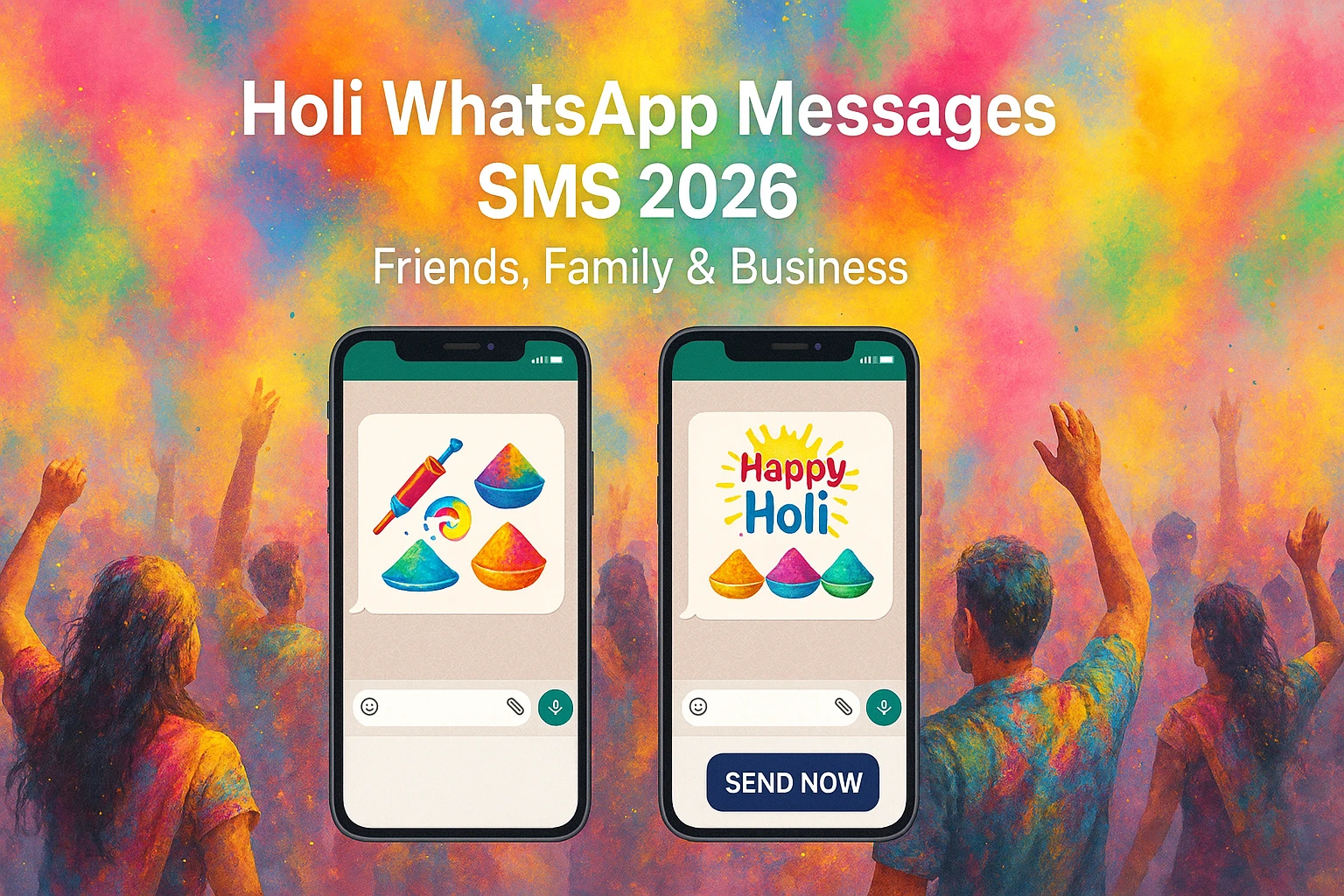 Holi marketing campaign analytics dashboard showing ROI and engagement metrics - Bulk SMS campaign optimization 2026
