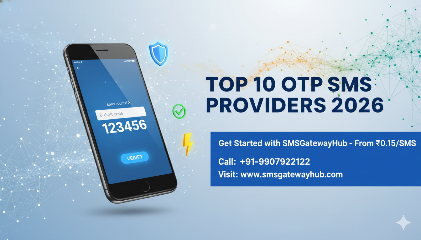 Top 10 OTP SMS Providers 2026