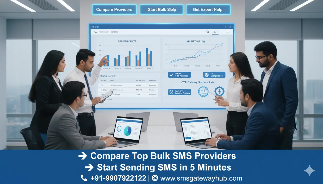Top 10 Bulk SMS Service Providers in India: Complete 2026 Comparison Guide
