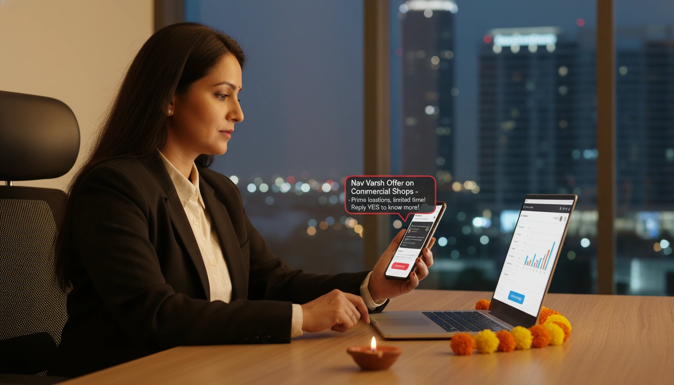 Send Nav Varsh Offers via SMS