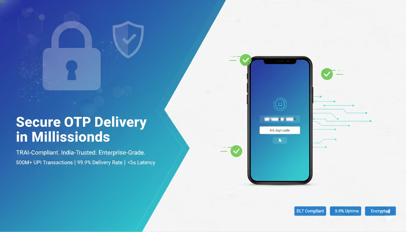 Secure OTP Delivery in Milliseconds