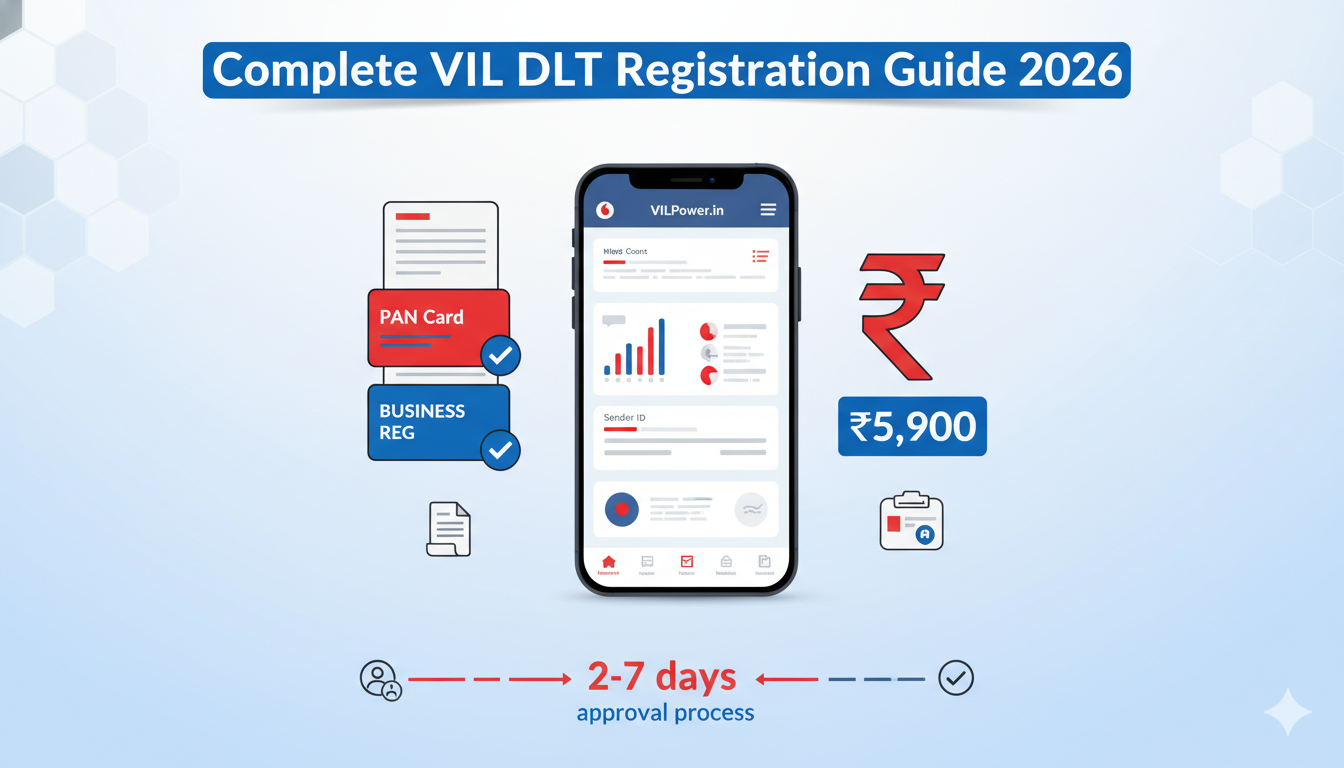VIL DLT Registration Process Complete Step