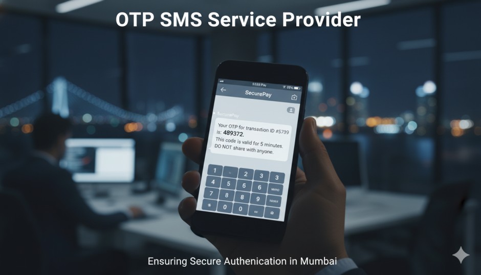 OTP SMS service provider in Mumbai ensuring secure authentication