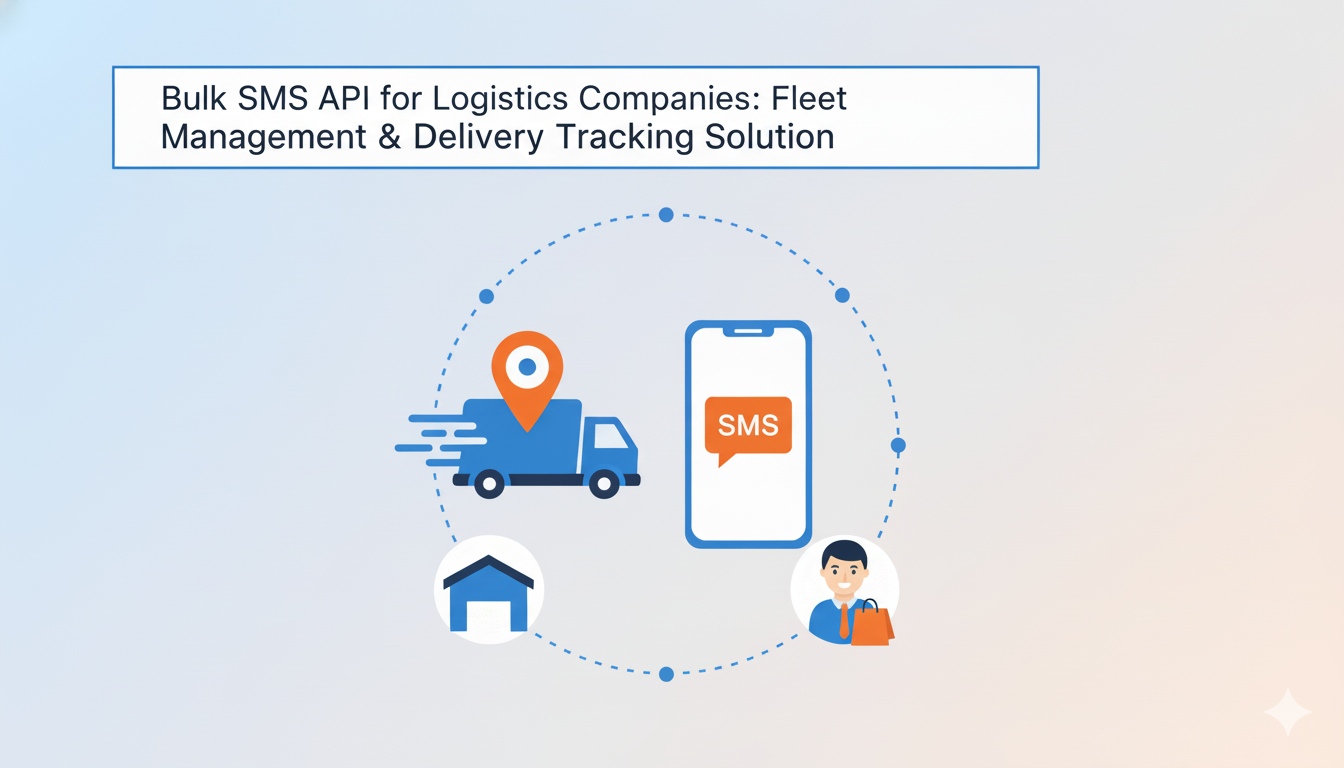 Bulk SMS API for Logistics Companies