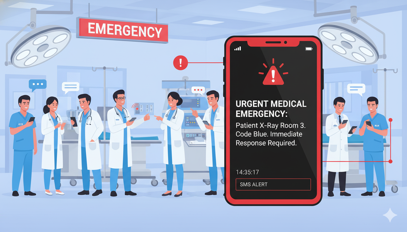 Healthcare facilities require reliable emergency communication systems