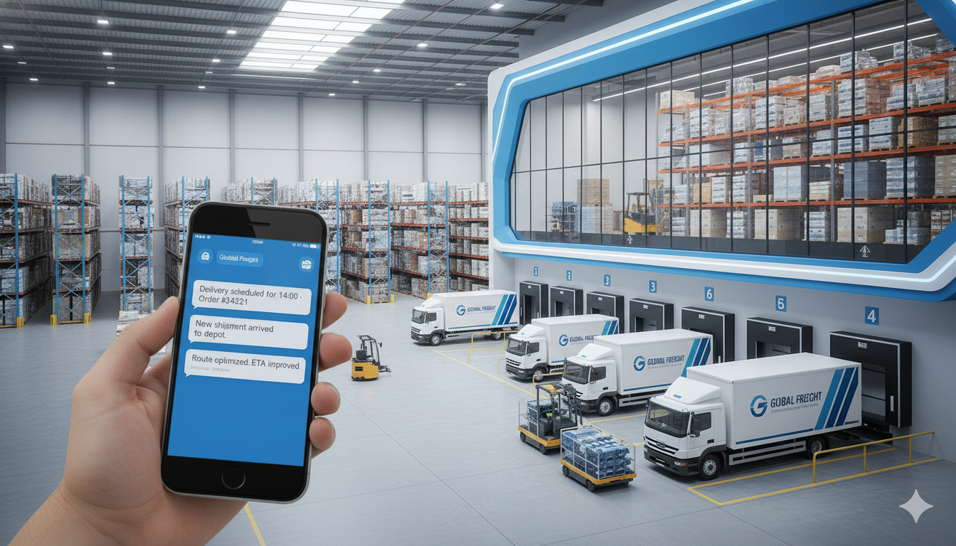 Bulk SMS Service for Logistics & Courier