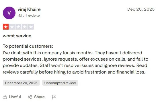 Customer Review - Support Issues