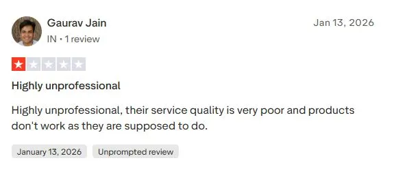 Customer Review - Financial Impact