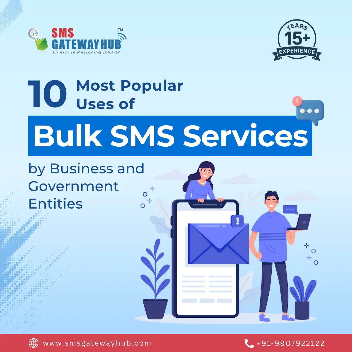 10 Most Popular Uses of Bulk SMS Services in India