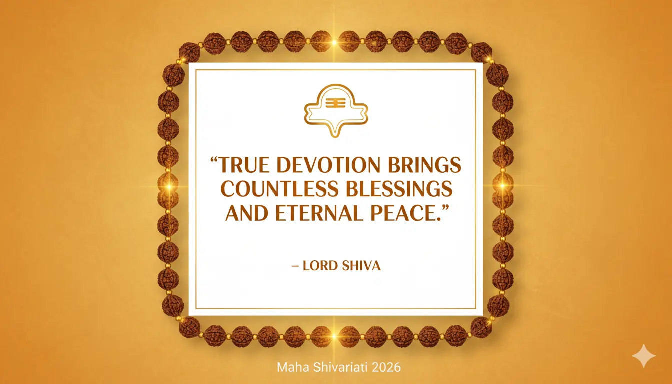 A high-conversion digital marketing banner for Maha Shivaratri