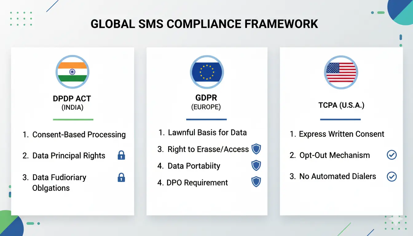 Data Protection Laws Governing SMS Services